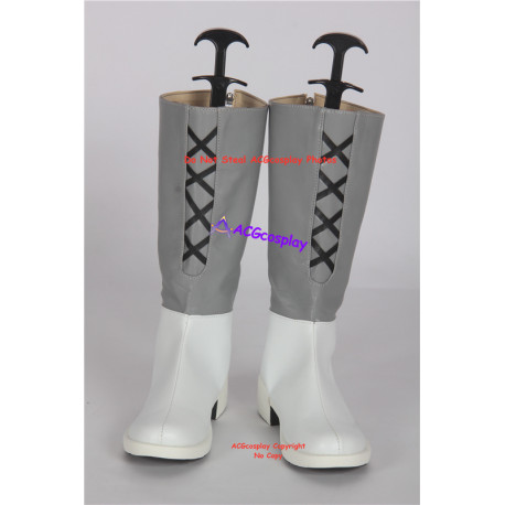 Ancient Warriors Legacies of Olympus white set cosplay shoes boots