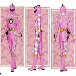 Power rangers Dino thunder pink ranger pink Amy Pink Dino Ranger cosplay costume