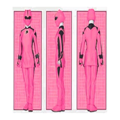 Power Rangers Jungle master mode pink ranger cosplay costume and cosplay boots shoes