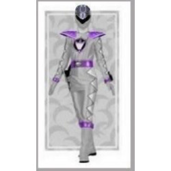 Power rangers Dino thunder silver ranger cosplay costume and cosplay boots shoes