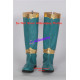 Power Rangers dino fury green Kishiryu Sentai Ryuusouger Ryuusou green ranger cosplay boots shoes