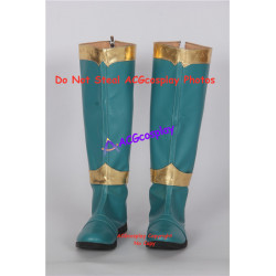 Power Rangers dino fury green Kishiryu Sentai Ryuusouger Ryuusou green ranger cosplay boots shoes