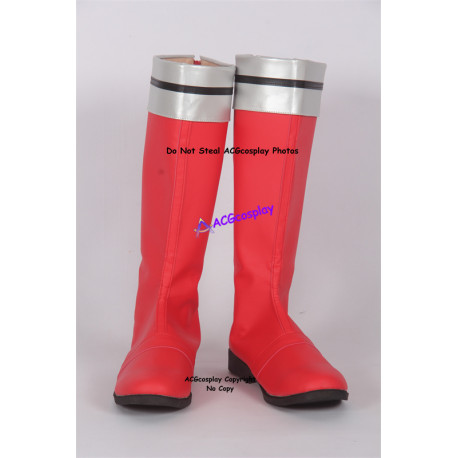 Power Rangers SPD Red Ranger Cosplay shoes boots
