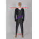 Commission cosplay costume jumpsuit one piece style dark grey and royal blue