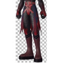 Kingdom Hearts vanitas cosplay costume Skirt and Real boots only