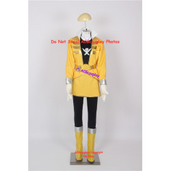 Kaizoku Sentai Gokaiger Luka Millfy Gokai Yellow Cosplay Costume