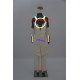 Tron Legacy Zuse Castor Cosplay Costume with phosphor strip