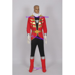 Kaizoku Sentai Gokaiger Captain Marvelous Gokai Red Cosplay Costume