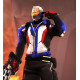 Overwatch Cosplay soldier 76 Cosplay Costume Jacket Only faux leather made