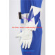 Mighty Morphin Power Rangers Blue Ranger Cosplay Costume coating spandex made