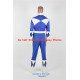 Mighty Morphin Power Rangers Blue Ranger Cosplay Costume coating spandex made