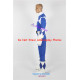 Mighty Morphin Power Rangers Blue Ranger Cosplay Costume coating spandex made