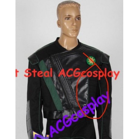 Power Rangers Ninja Storm green samurai ranger Cameron Watanabe Cosplay costumes