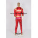 Power Rangers Red Space Ranger mega version and psycho ranger under suits cosplay costume