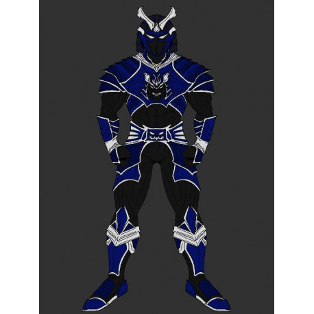 Samurai Ranger cosplay costume and real boots commission request