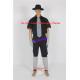 The Undertaker cosplay costume WWE 1991 to 1994 cosplay include real shoes