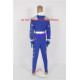 Power Rangers Dino Thunder Indigo dino ranger cosplay costume with real cosplay boots commission request