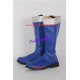 Power Rangers Dino Thunder Indigo dino ranger cosplay costume with real cosplay boots commission request