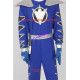 Power Rangers Dino Thunder Indigo dino ranger cosplay costume with real cosplay boots commission request