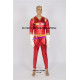 Power Rangers in Space Andros Red Space Ranger Cosplay Costume version 03