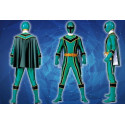 Power Rangers Mystic Force green ranger Cosplay Costume and Cosplay Boots Shoes