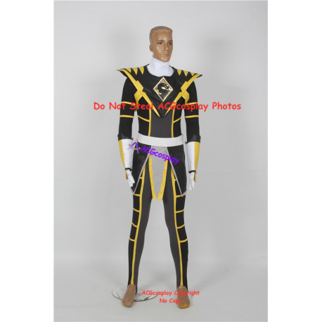 Mortal combat ranger yellow ranger cosplay costume