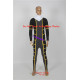 Mortal combat ranger yellow ranger cosplay costume