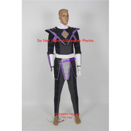 Mortal combat ranger purple ranger cosplay costume and cosplay boots shoes