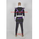 Mortal combat ranger purple ranger cosplay costume and cosplay boots shoes