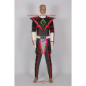 Mortal combat Ermac ranger cosplay costume and cosplay boots shoes