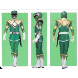 Power rangers green ranger female version include boots covers