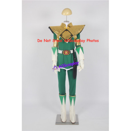 Female Green MMPR Power rangers green ranger cosplay costume