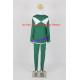 Female Green MMPR Power rangers green ranger cosplay costume