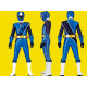 Power Rangers Ninja Steel blue Ranger Cosplay Costume