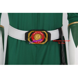 Power rangers green and pink ranger belt with belt buckle commission request