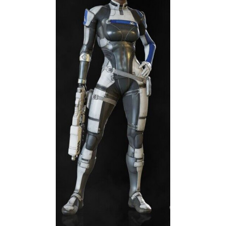 Cora Harper from Mass effect Andromeda Cosplay Costume and Cosplay Boots Shoes commission request