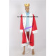 Robin Hood Prince John Cosplay Costume include the Crown Prop and Finger Ring Props