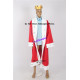 Robin Hood Prince John Cosplay Costume include the Crown Prop and Finger Ring Props