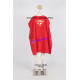 Jon Kent Superboy Supersons Cosplay Cotume Jacket with Cape