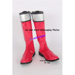 Power Rangers Time Force Red Time Force Ranger Cosplay shoes cosplay boots