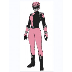 Power Rangers HyperForce the Pink Ranger of the Team Cosplay Costume Bodysuit Only