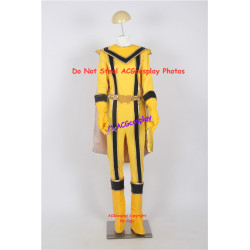 Power Rangers Mystic Force Yellow Mystic Ranger Cosplay Costume include Boots Covers