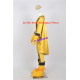 Power Rangers Mystic Force Yellow Mystic Ranger Cosplay Costume include Boots Covers