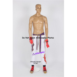 Tekken kazuya mishima Cosplay Costume Pants and Gloves and Belt