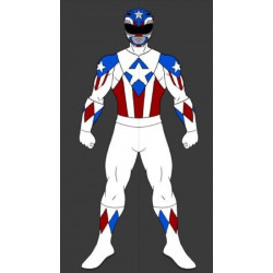 Power Rangers Puerto Rican suit Cosplay Costume and Cosplay Boots Commission Request