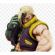 Street Fighter Charle Nash Cosplay Costume Vest Only Quilted Style Vest