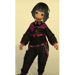 Commission Request Final Fantasy XIV FFXIV Sugar Riot Cosplay Costume and Headphone Cosplay Prop