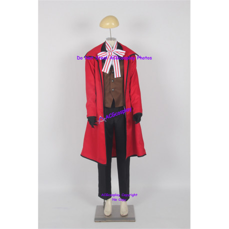 Kuroshitsuji Black Butler Gureru Sutcliffe Halloween cosplay costume