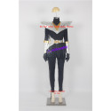 Power Rangers Female Fury Black Ranger Cosplay Costume