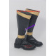 Power Rangers Female Fury Black Ranger Cosplay Boots Shoes
